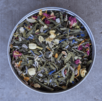 Image 1 of Sencha Green Goddess Green Tea | green tea blend | floral green tea | Japanese Green Tea