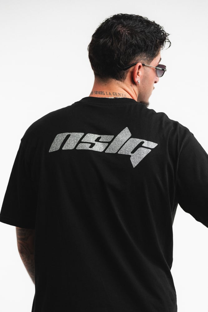 Image of Maglietta No Somos La Gente - Glitter argento