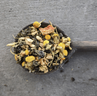 Image 1 of Citrus Ginger Green Tea| green tea blend | loose leaf tea | contains caffeine