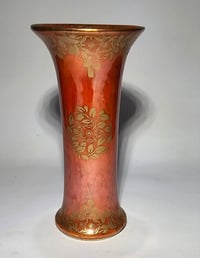 Image 3 of Royal Worcester Crown Ware Trumpet Vase