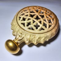 Image 4 of Royal Worcester Reticulated Scent Botte