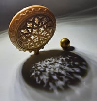 Image 5 of Royal Worcester Reticulated Scent Botte