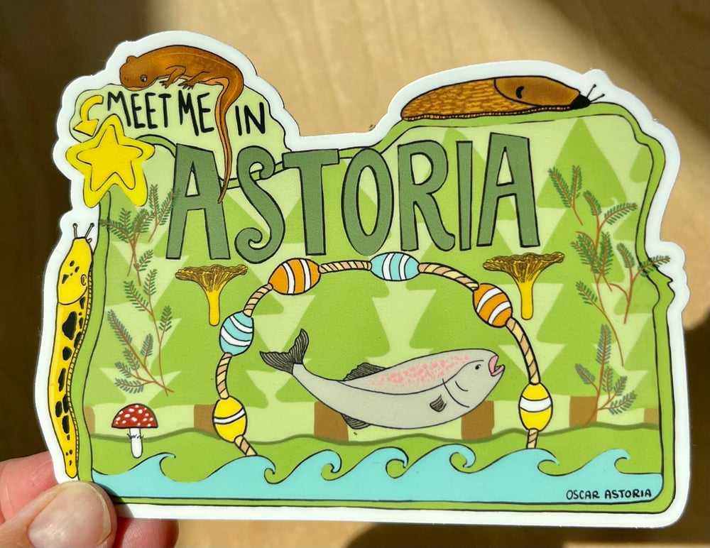 Image of Meet Me in Astoria Sticker