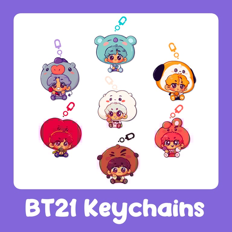 [CHARMS] BTS x BT21 