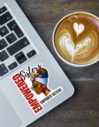 Image 2 of OES Empowered Sisters Sticker Pack – 4