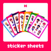 [STICKER SHEET] BTS through the eras 💜