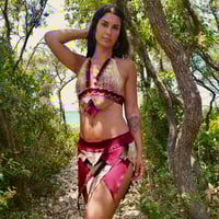 Image 2 of Burgundy Paisley Fairy Set - M/L