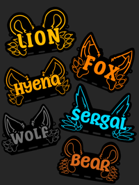Image 1 of Species Badge Plate BATCH 1 + custom listing