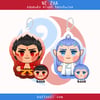 ✦ Ne Zha Squeaky Plush Keychains ✦