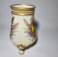 Image 6 of Royal Worcester Three Footed Vase