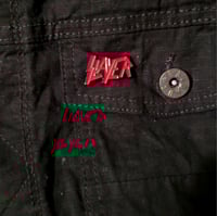 Image 4 of Slayer Band Logo Enamel Pin 