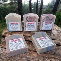 Image 1 of Men's Soap Bars: Homemade Goat Milk and Tallow Soap for Men, Free Shipping