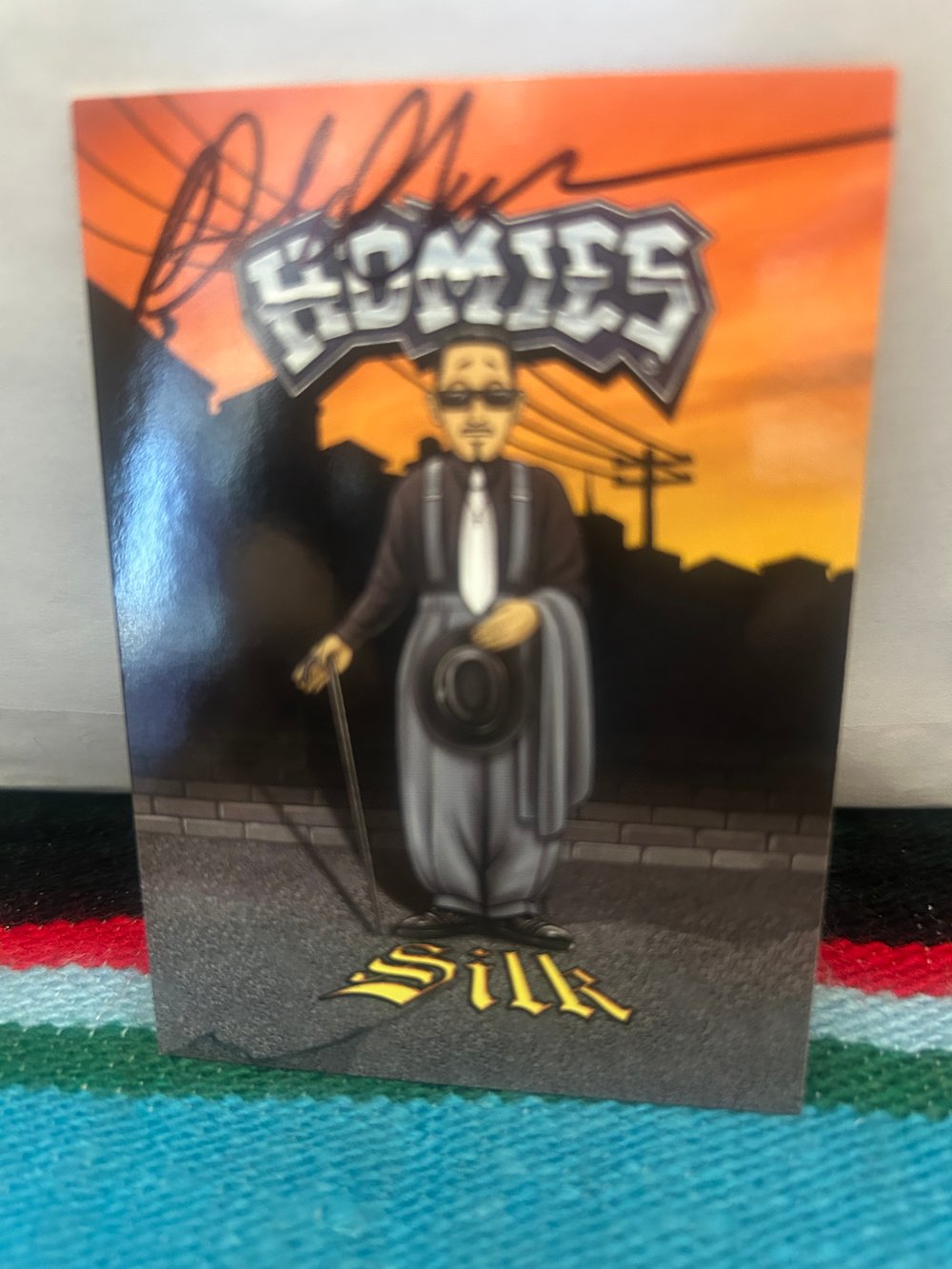 Collectible cards autographed 