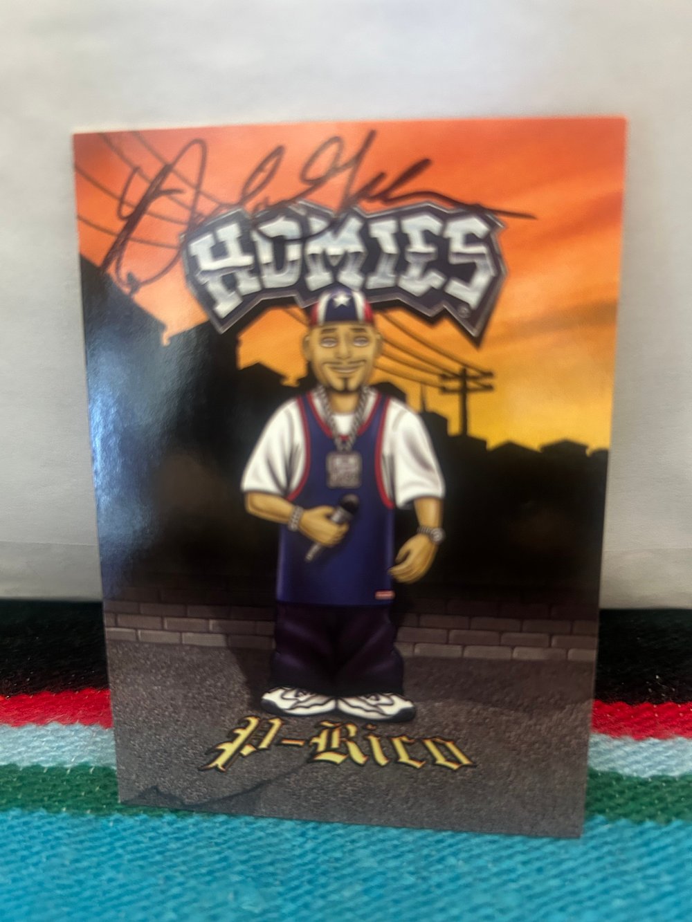 Collectible cards autographed 