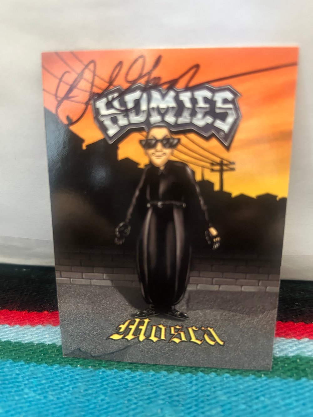 Collectible cards autographed 