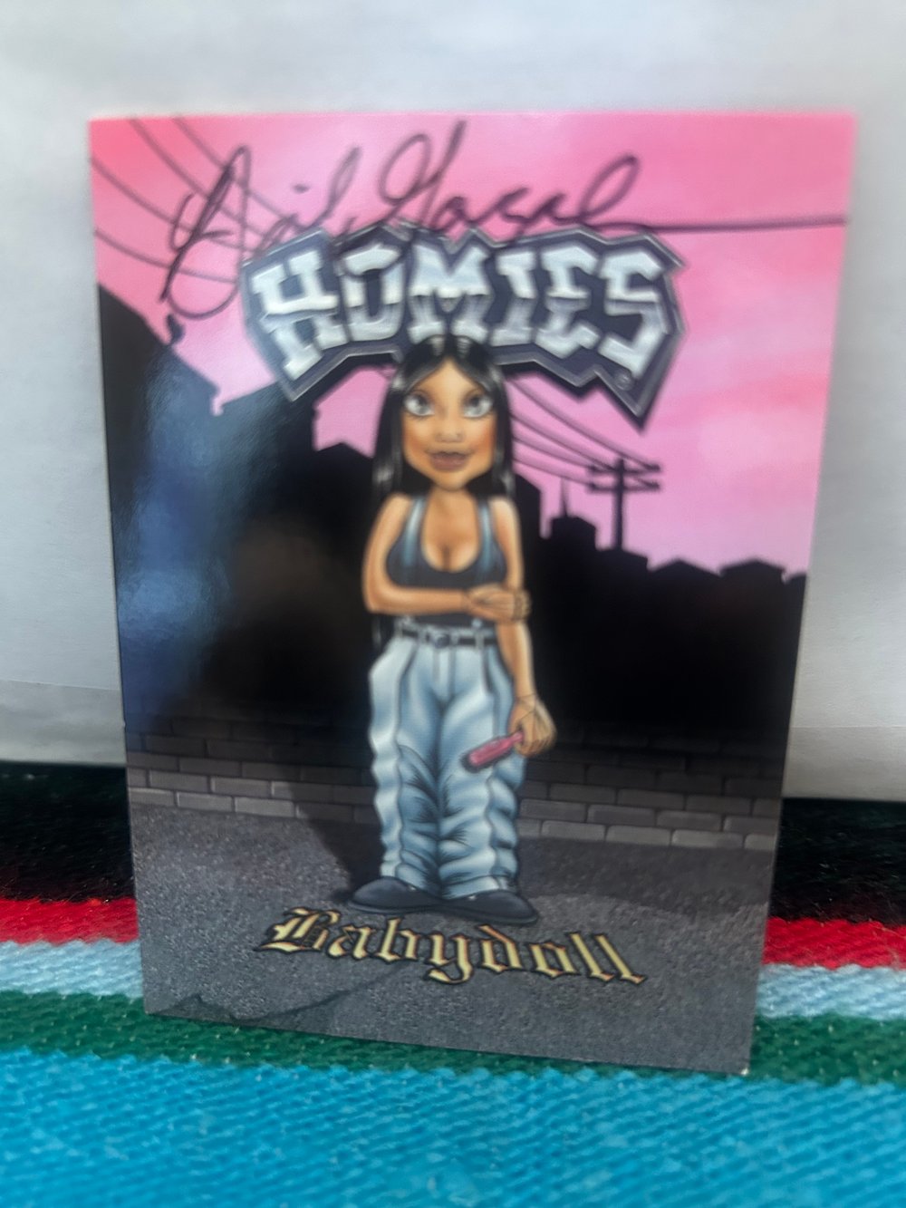 Collectible cards autographed 