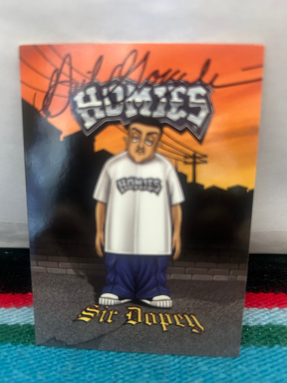 Collectible cards autographed 