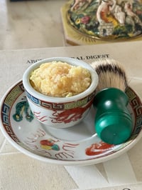 Image 4 of Palo Santo Chinoiserie Shaving Soap Set 