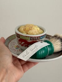 Image 2 of Palo Santo Chinoiserie Shaving Soap Set 