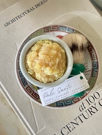 Image 3 of Palo Santo Chinoiserie Shaving Soap Set 