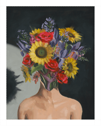 Image 1 of Sunflower Girl (Print)