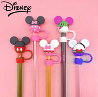 Image 1 of Disney™️ Straw Covers 1-5 Pieces | 5 Piece Set 