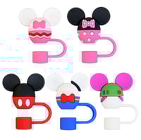 Image 3 of Disney™️ Straw Covers 1-5 Pieces | 5 Piece Set 