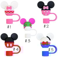 Image 4 of Disney™️ Straw Covers 1-5 Pieces | 5 Piece Set 