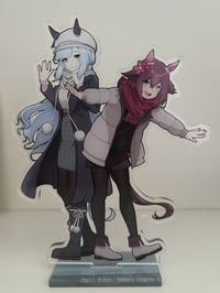 Image 2 of Mejiro Ardan / Sakura Chiyono O Winter Time Fashion Acrylic Stand