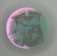 Image 1 of Cops Kissing Oregano Grinder- Rainbow