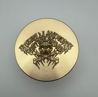 Image 1 of Bozzelli Skull Oregano Grinder- Gold