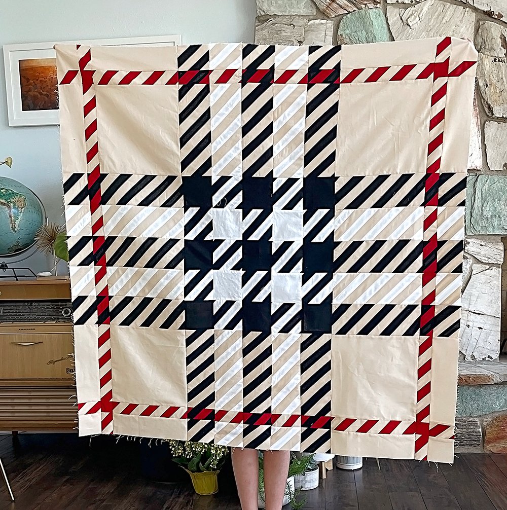 Plaid Quilt (fundraiser)