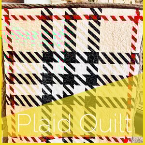 Image of Plaid Quilt (fundraiser)