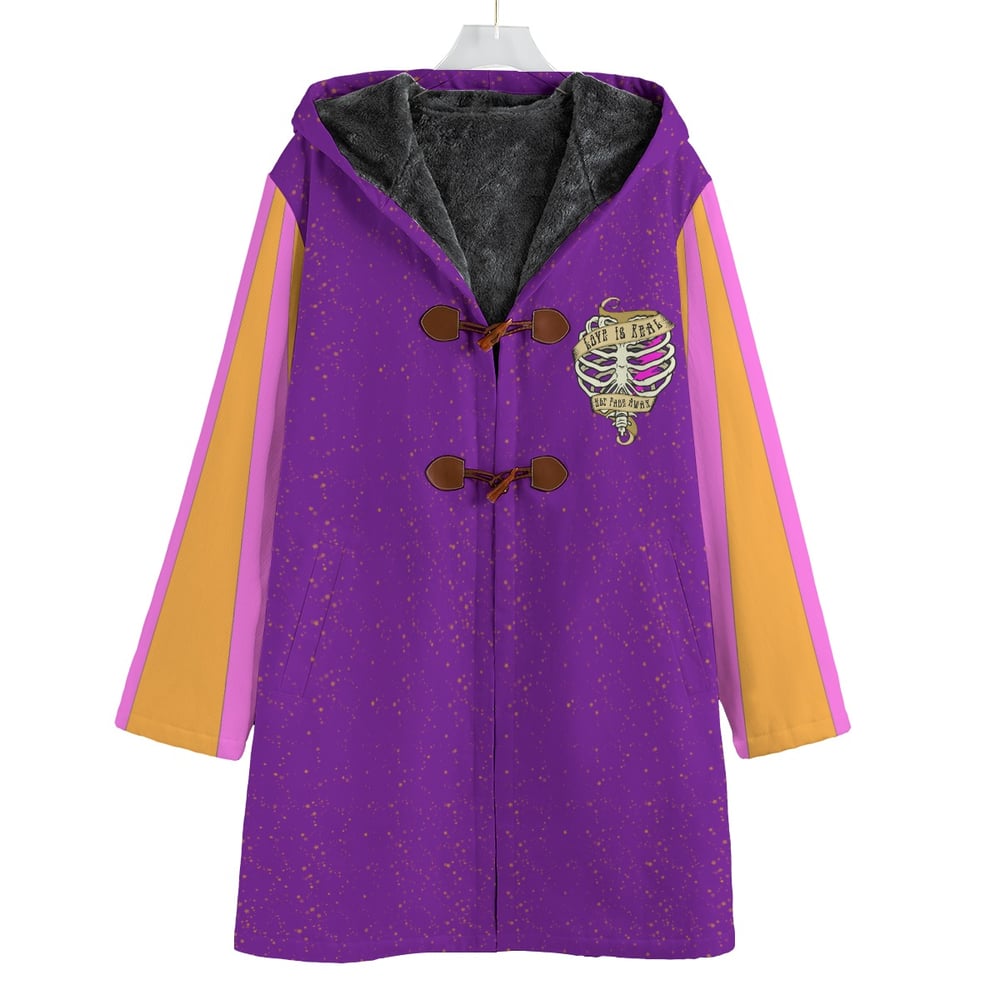 Image of GD60th “Shaft of Light” Golden Gate canvas fleece toggle jacket