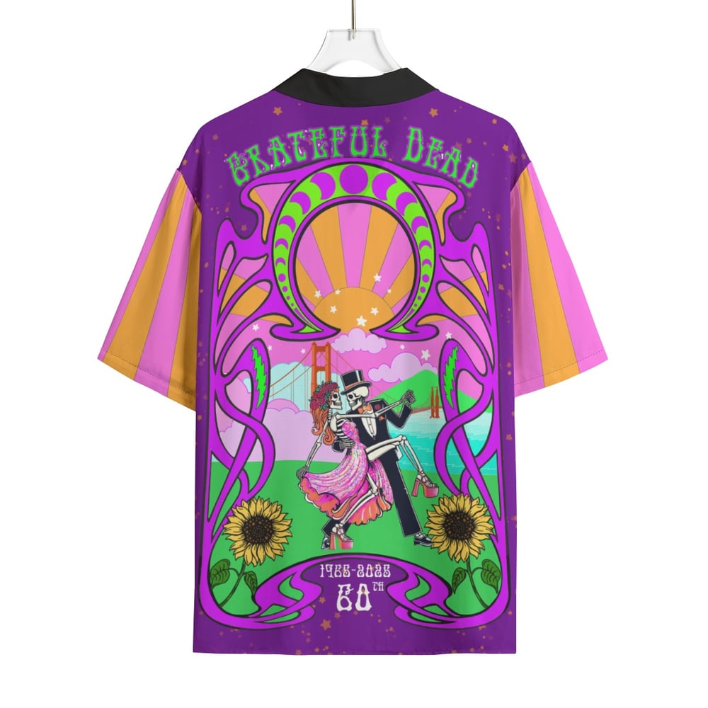 Image of GD60th “Shaft of Light” Golden Gate Park button up shirt