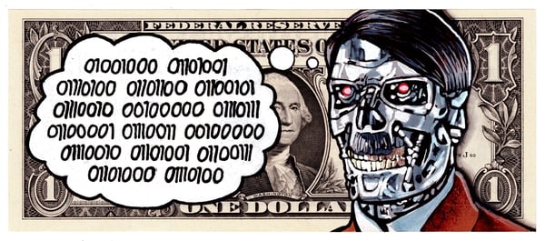 Image of Real Dollar Original. Adolf Android.