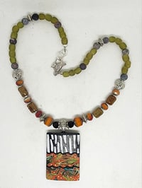 Image 2 of A Zebra in the Wild Necklace