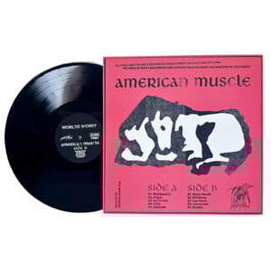 Image of WORLDS WORST "American Muscle" (Black Vinyl)