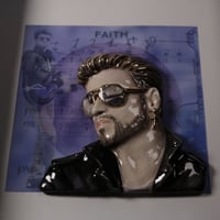 Image 3 of George Michael - 'Faith' Framed Sculpture
