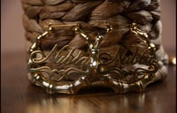 Image 2 of Original Bamboo Hoops 