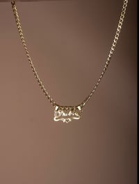 Image 1 of Custom Nameplate Necklace