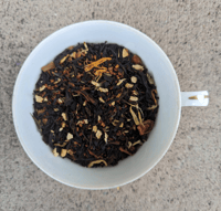 Image 1 of Dark Sky Vanilla Black Tea | loose leaf tea | bulk black tea | dessert tea