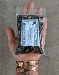 Image 2 of Dark Sky Vanilla Black Tea | loose leaf tea | bulk black tea | dessert tea