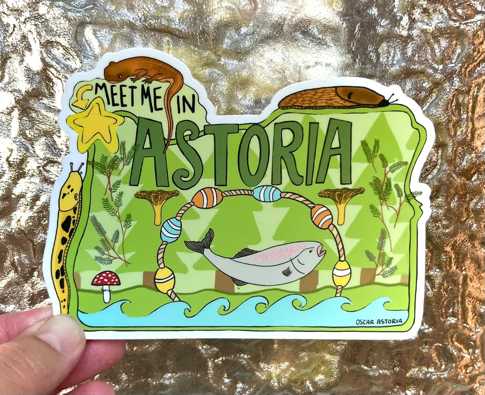 Image of Meet Me in Astoria Sticker