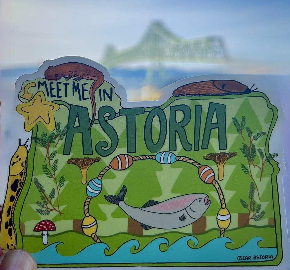 Image of Meet Me in Astoria Sticker