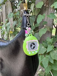 Image 2 of Virtual pet clicker fidget keychain