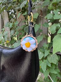 Flower tart clicker keychain