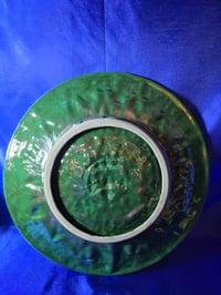 Image 4 of  Handmade Vintage Ceramic Aztec Design Plate Wall Plaque Art