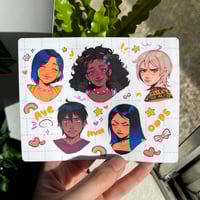 Image 1 of Besties Sticker Sheet