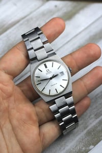 Image 1 of 1971 Omega Genève 166.099 - Silver Dial - All original - Includes all links